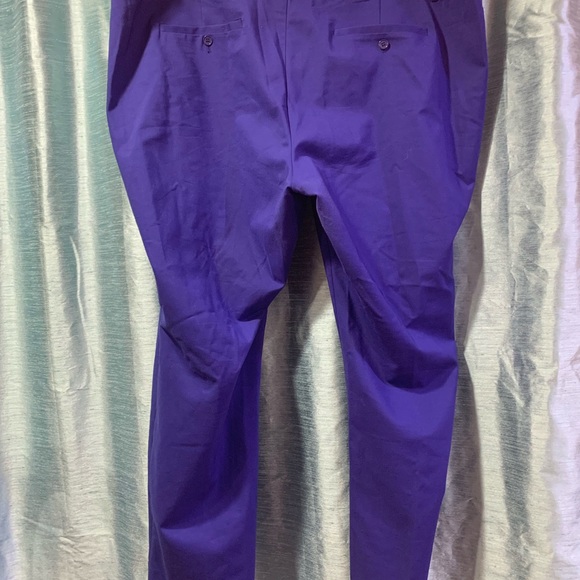 Eloquii Royal Blue Trouser Pants Plus Size - Picture 5 of 6
